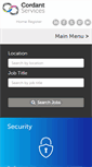 Mobile Screenshot of cordantservices.com